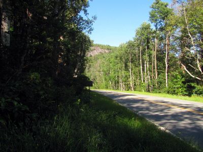 crossing highway 221
