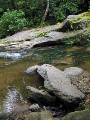 creek crossing on the Gragg Prong Creek
