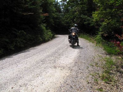 motorcycle rider we met while on FR #464
