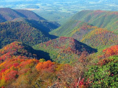 View from Blackstack Cliffs (Taken 10-8-2011)

