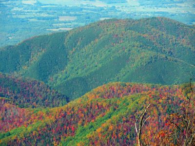 View from Blackstack Cliffs (Taken 10-8-2011) (Greystone Mtn)
