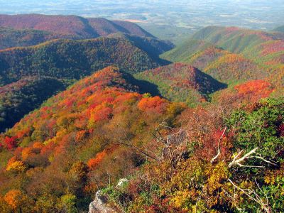 View from Blackstack Cliffs (Taken 10-8-2011)

