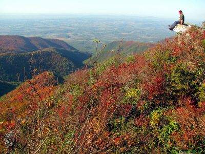 Bol'Dar atop Blackstack Cliffs (Taken 10-8-2011)
