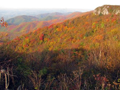 View of Blackstack Cliffs from  the old resort site (Taken 10-8-2011)
