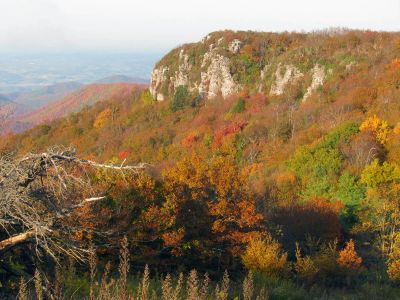 View of Blackstack Cliffs from  the old resort site (Taken 10-8-2011)
