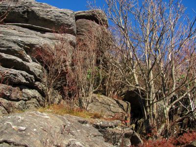 Rocks on Sam Knob Taken 10-22-2014
