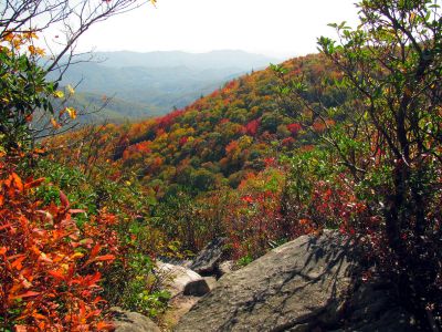 First view from Whiterock Cliffs
