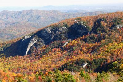 As seen from the Blue Ridge Parkway taken 10-19-2012

