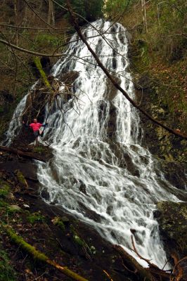 Taken 4-4-2017  Tyler at the falls

