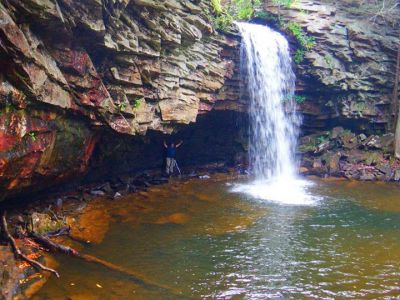 Upper Falls on Little Stony Creek Taken 9-25-2014

