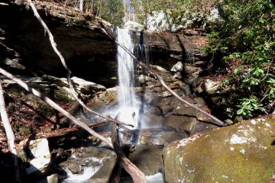 First falls found on Star Branch  (enters into Little Stony Creek)  Taken 12-11-2014
