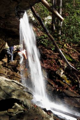 First falls found on Star Branch  (enters into Little Stony Creek)  Taken 12-11-2014
