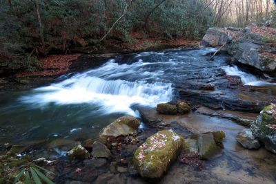 Cascades along Little Stony Creek (Taken 12-11-2014) 
