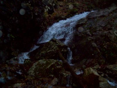 Devil's Slide Falls 
These falls are located between the upper Devil`s Fork Falls (Lilybeth) and the middle Devil's Fork Falls (Josiah) Taken by RAT 11-14-2009
