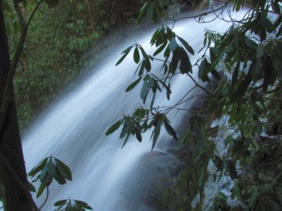 Red Fork Falls
taken from the side view on the way down  (taken 1-28-2010)
