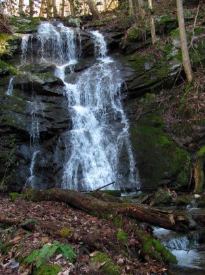 Upper Sill Branch Falls  Taken 2-9-2013
