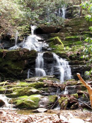 Simmons Branch Falls (middle)
Taken 4-3-2010
