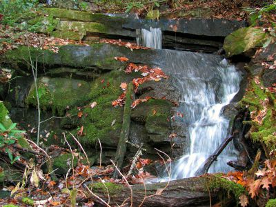 Sulphur Spring Branch Falls  (middle)
Middle falls.
