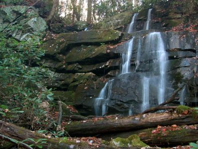 Sulphur Spring Branch Falls  (upper)
Upper falls.
