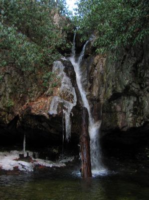 Upper upper Dick Creek Falls - Taken 11-22-2014
