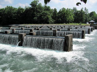 Weir Dams on South Holston river
Taken 7-10-2010
