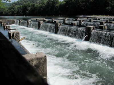Weir Dams on South Holston river
Taken 7-10-2010

